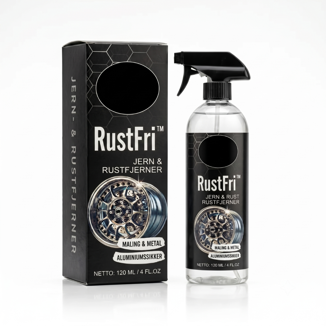 RustFri™ - Effektiv Rustfjerner Til Bil & Metaloverflader