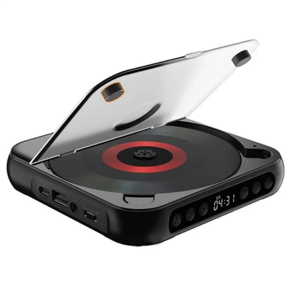 KlarTone CD™ – Trådløs Bærbar CD-Afspiller med Bluetooth