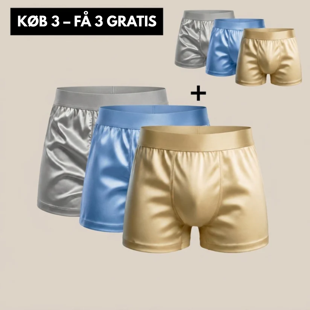 NordSilk™ Silkebløde Boxershorts – Køb 3, Få 3 GRATIS