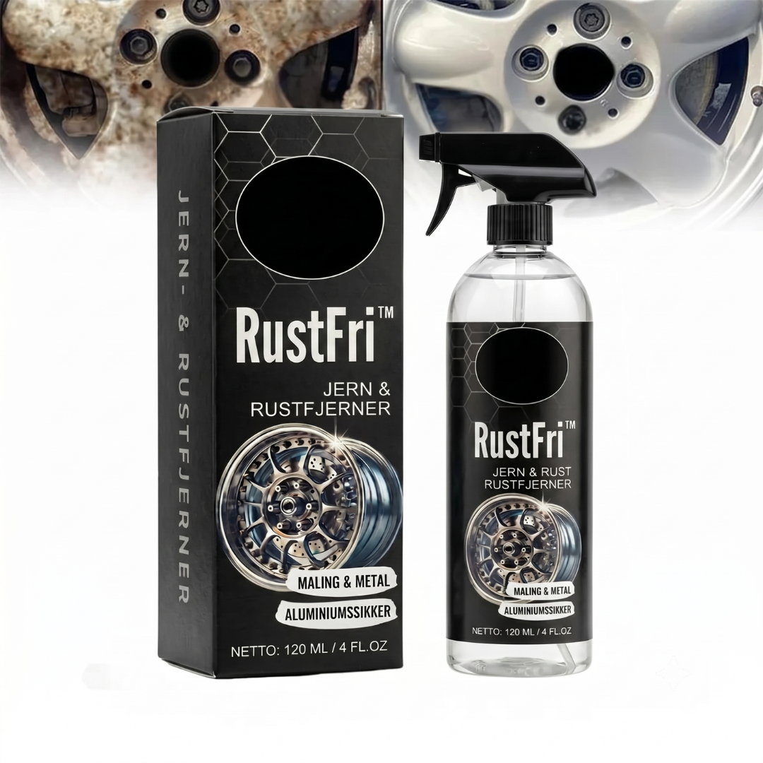 RustFri™ - Effektiv Rustfjerner Til Bil & Metaloverflader