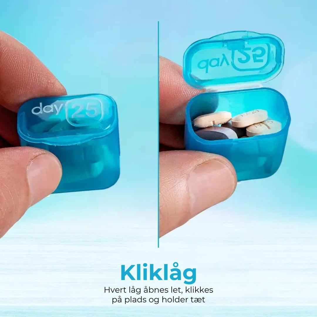 NordDose™ - Hold styr på din medicin med en praktisk 31-dages pilleæske