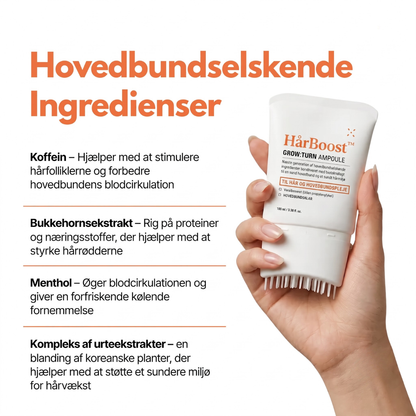HårBoost™ – Få Fyldigere, Stærkere og Sundere Hår med Et Effektivt Hårvækstserum