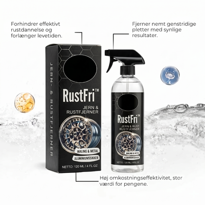RustFri™ - Effektiv Rustfjerner Til Bil & Metaloverflader