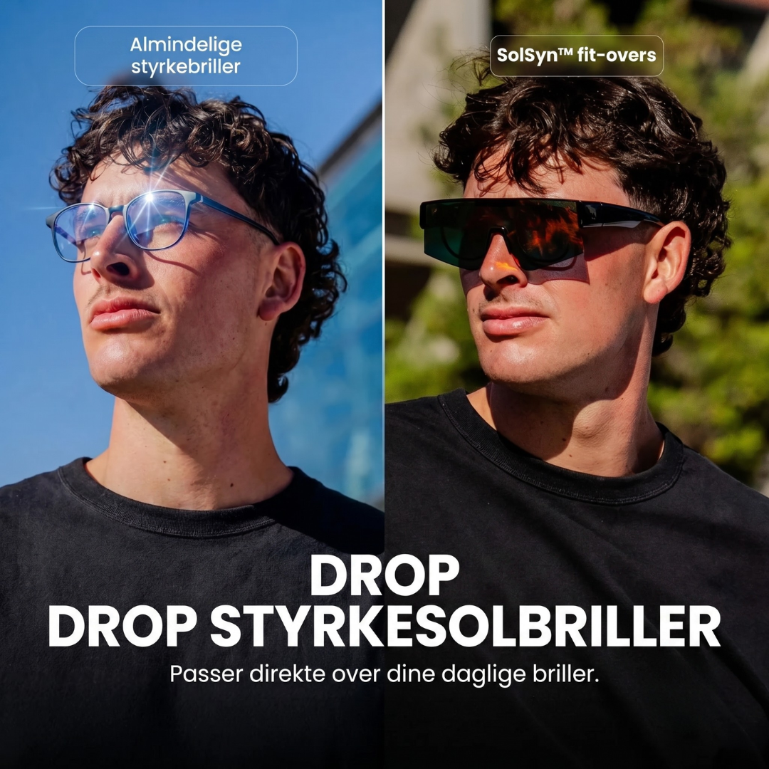 SolSyn™ - Solbriller Der Passer Udenpå Dine Briller