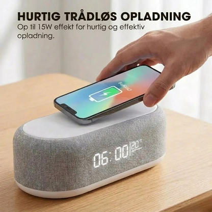 SmartStation™ – 6-i-1 Trådløs Ladestation med Flere Funktioner