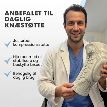 KnaeKomfort™ | Justerbar Knæstøtte Med Målrettet Kompression
