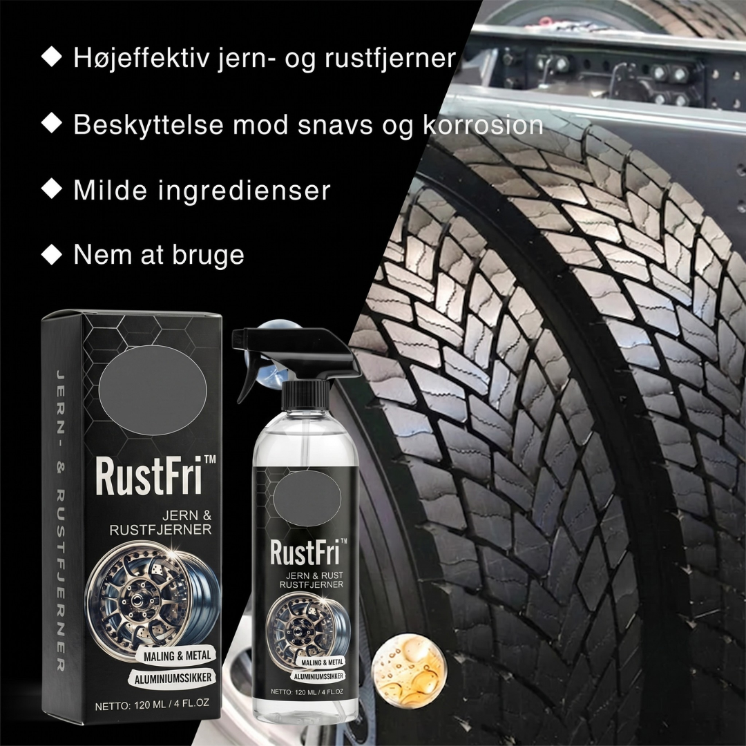 RustFri™ - Effektiv Rustfjerner Til Bil & Metaloverflader
