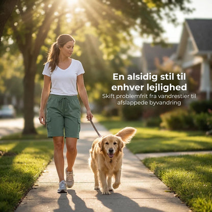 NordCargo™ - Hurtigtørrende cargoshorts med rummelige lommer og UPF 50+ til aktive kvinder