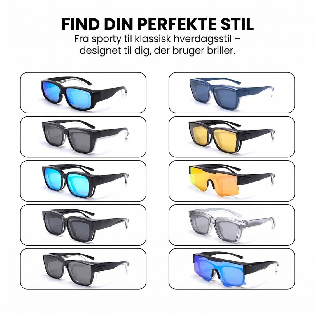 SolSyn™ - Solbriller Der Passer Udenpå Dine Briller