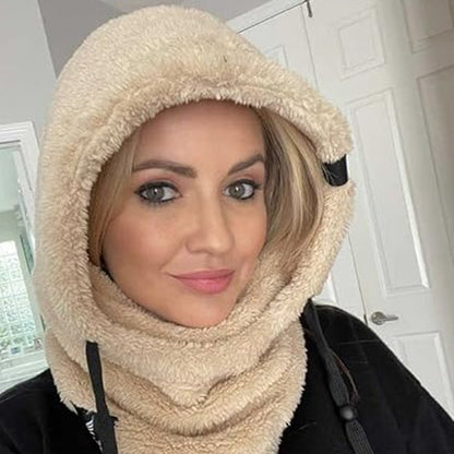 ArcticHood™ - Varm, vindtæt, justerbar fleece-hætte