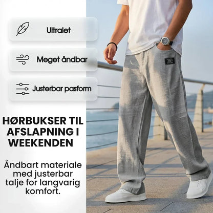 FlowFit™ – Lette og åndbare sommerbukser til mænd