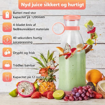 FriskMix™ - Bærbar blender til friske smoothies på farten