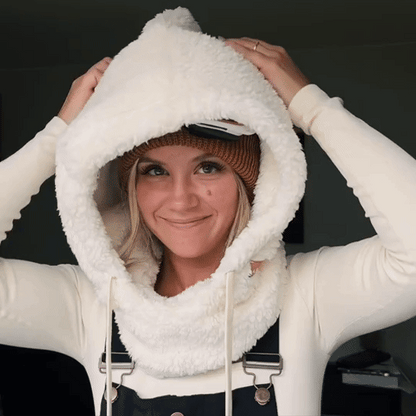 ArcticHood™ - Varm, vindtæt, justerbar fleece-hætte