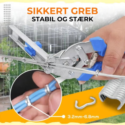 StålGrip™ – Professionelt Værktøj Til Montering Af Negleringe Og Trådbure