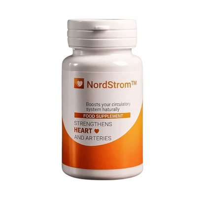 NordStrom™ Instant Hjerte- og Karcapsler | Renser 93% af blodårerne på 3 dage!