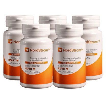 NordStrom™ Instant Hjerte- og Karcapsler | Renser 93% af blodårerne på 3 dage!