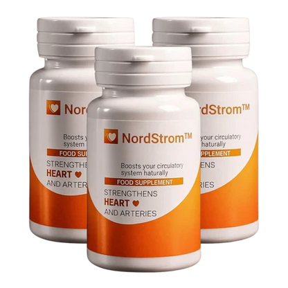 NordStrom™ Instant Hjerte- og Karcapsler | Renser 93% af blodårerne på 3 dage!