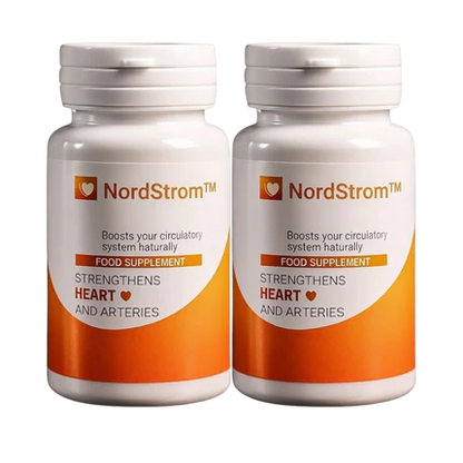 NordStrom™ Instant Hjerte- og Karcapsler | Renser 93% af blodårerne på 3 dage!