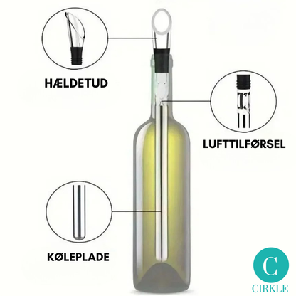 Nordisk Vinkøler™ – Perfekt afkølet vin uden is