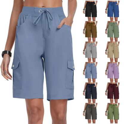 NordCargo™ - Hurtigtørrende cargoshorts med rummelige lommer og UPF 50+ til aktive kvinder
