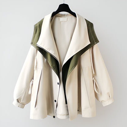 Olivia | Stilfuld vandafvisende trenchcoat
