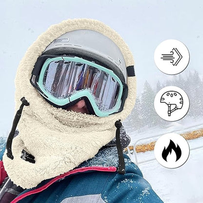 ArcticHood™ - Varm, vindtæt, justerbar fleece-hætte