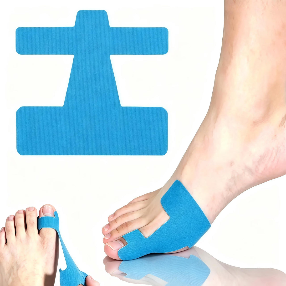 TåKomfort™ - Komfortabel tåstøttetape til naturlig tåposition og komfort hele dagen