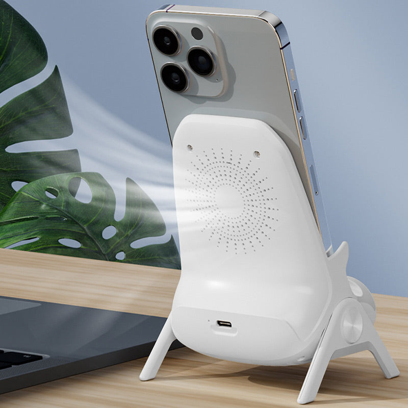 NordCharge™ | Multifunktionel trådløs hurtigoplader med telefonstand