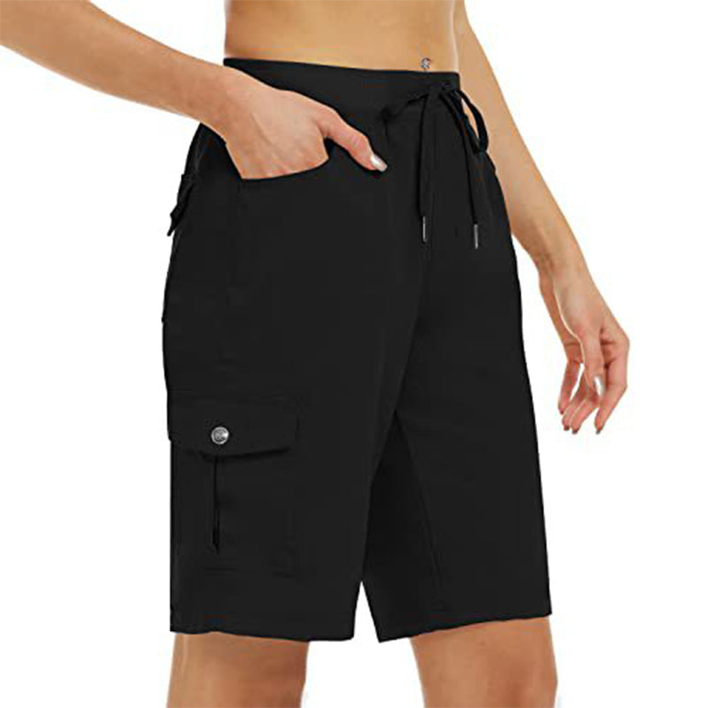 NordCargo™ - Hurtigtørrende cargoshorts med rummelige lommer og UPF 50+ til aktive kvinder