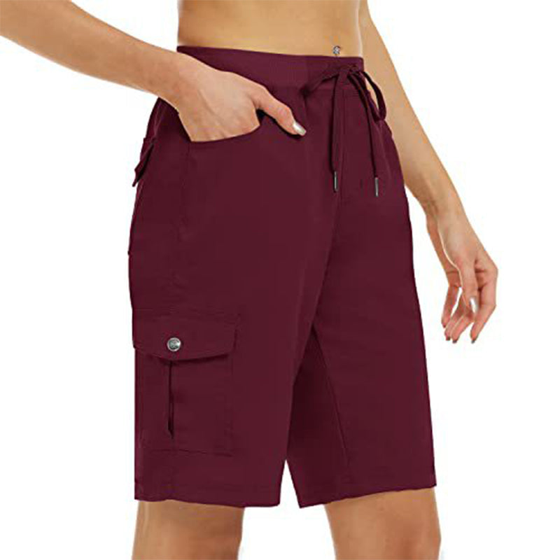 NordCargo™ - Hurtigtørrende cargoshorts med rummelige lommer og UPF 50+ til aktive kvinder