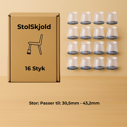 StolSkjold™ - Den bedste lydisolerende beskyttelse til dit gulv!